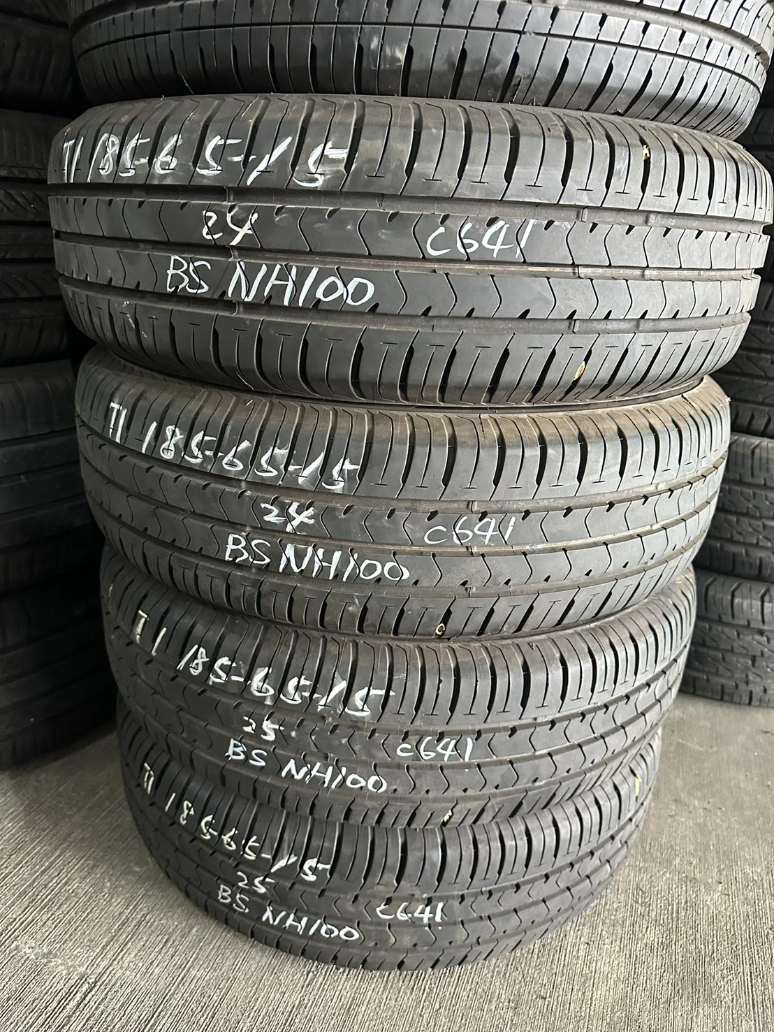 普利司通NH100 四條 185-65-15