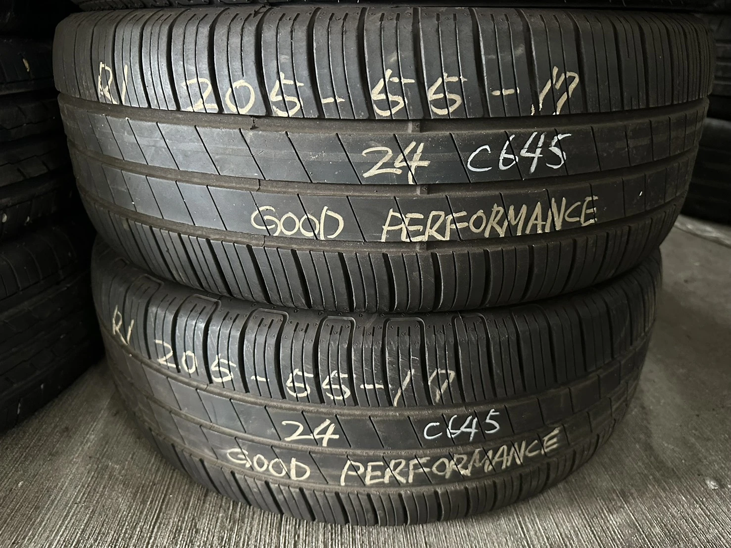 固特異PERFORMANCE 二條 205-55-17