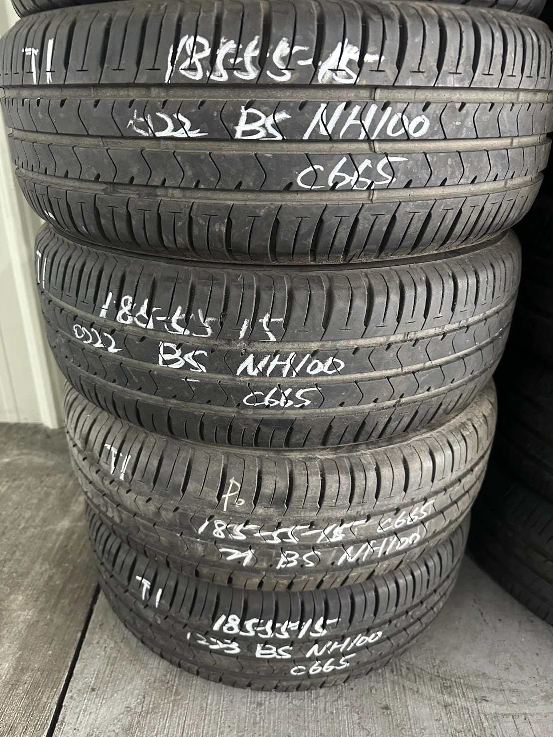 普利司通NH100 四條 185-55-15