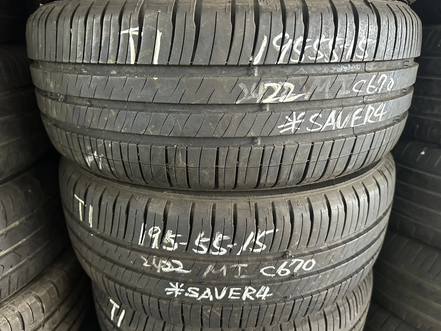米其林SAVER4 二條 195-55-15
