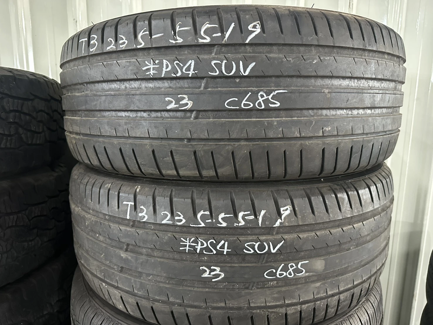 米其林PS4 SUV 二條 235-55-19