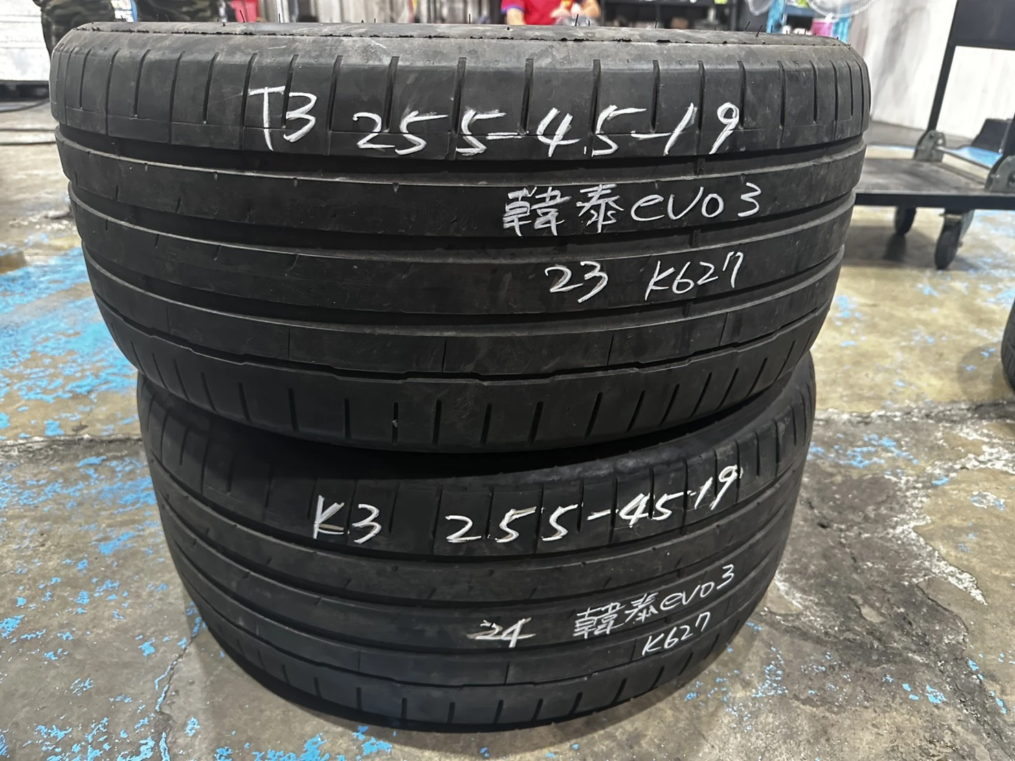 韓泰EVO3 255-45-19