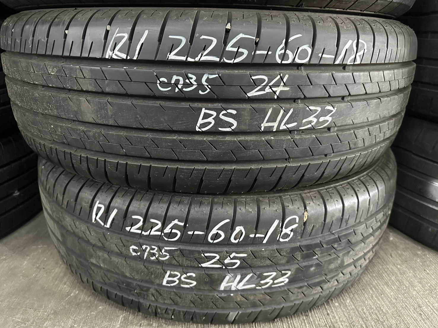 普利司通HL33 二條 225-60-18