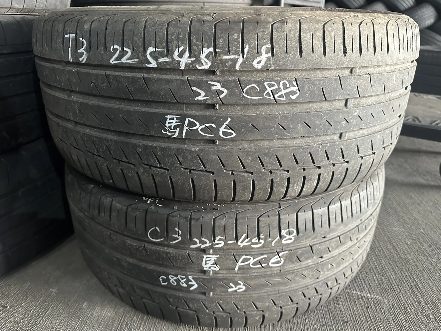 馬牌PC6 二條 225-45-18