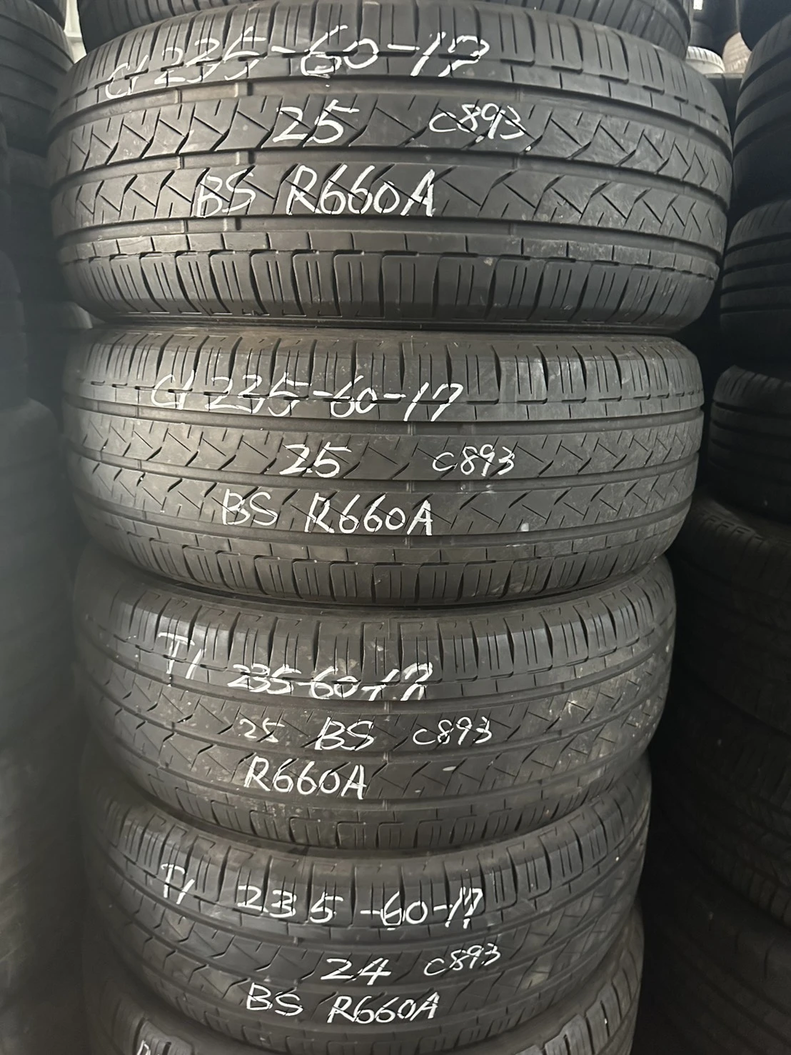 普利司通R660A 四條 235-60-17
