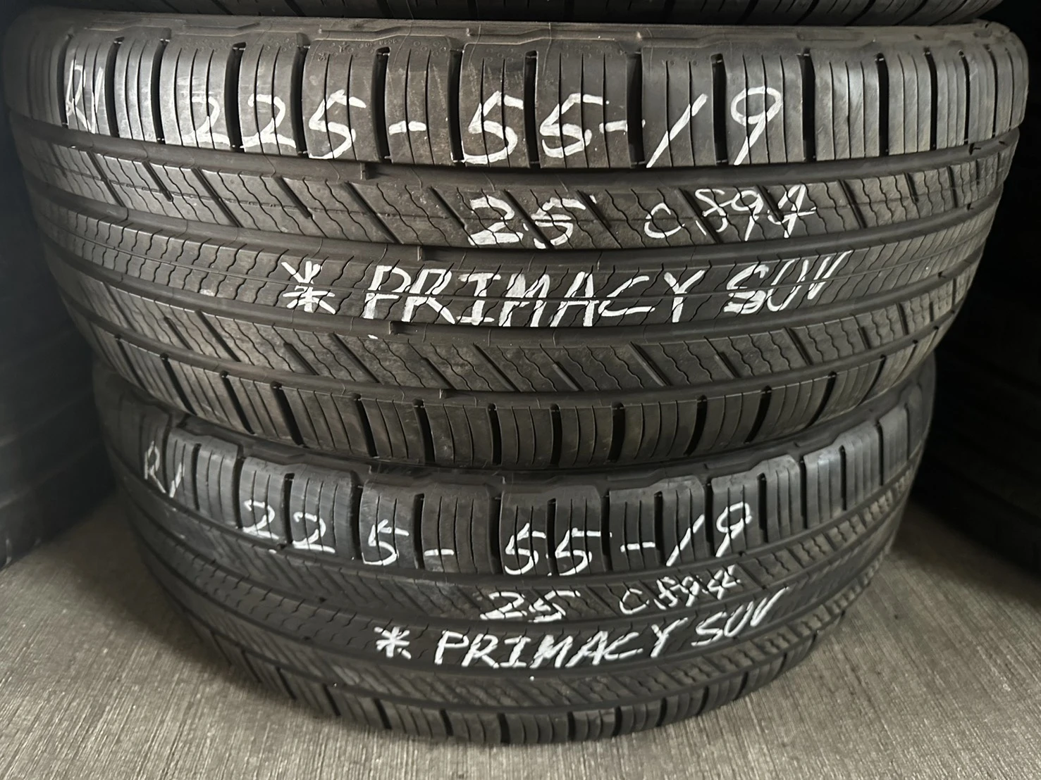 米其林SUV 二條 225-55-19