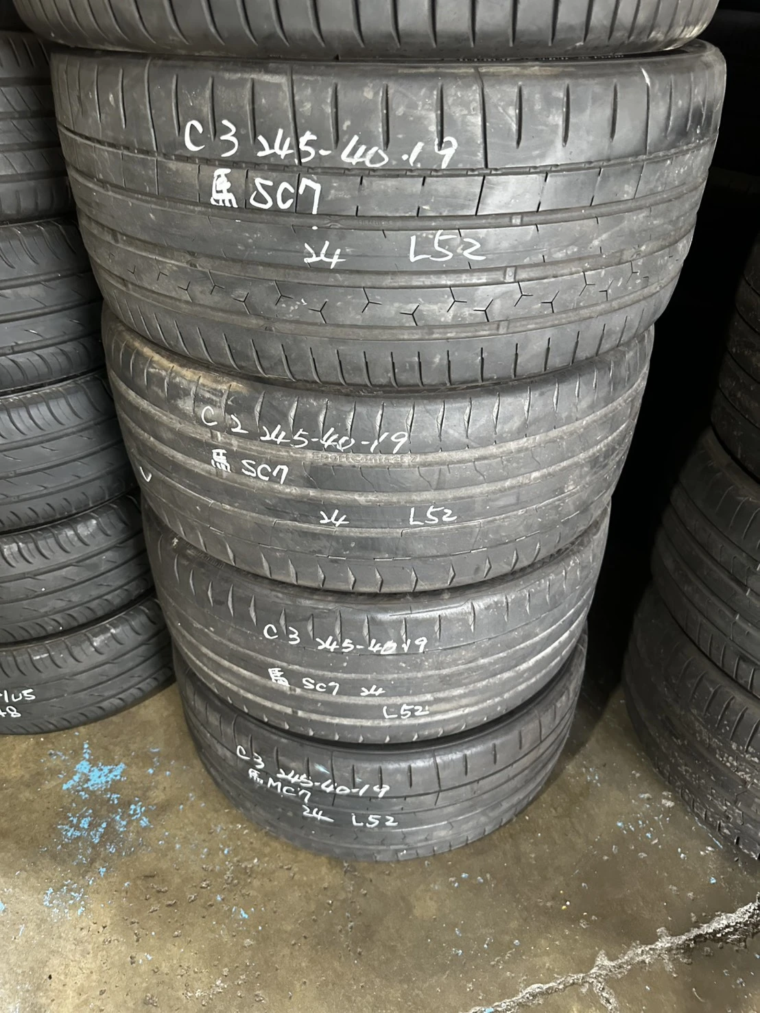 馬牌SC7 245-40-19