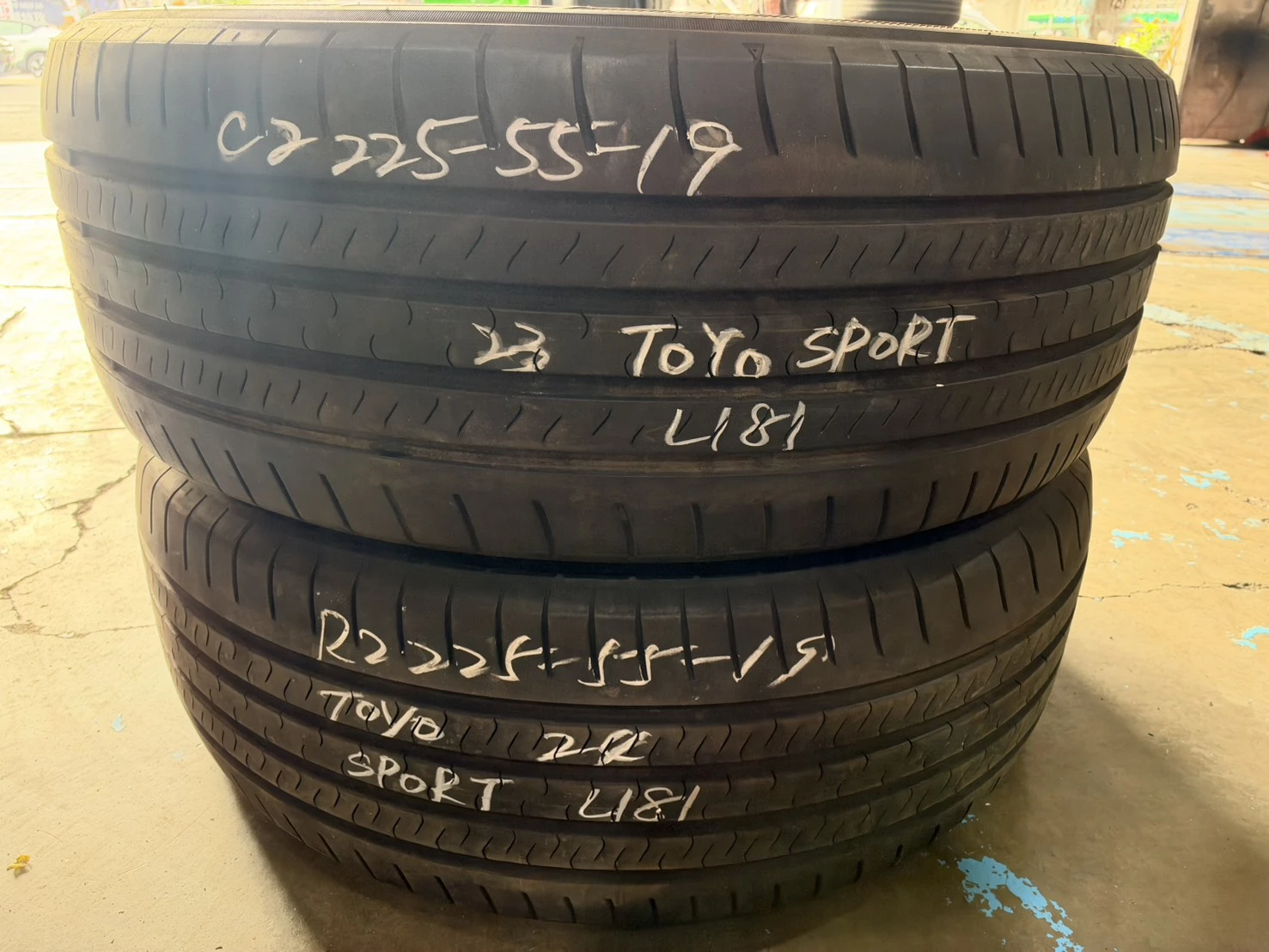 東洋SPORT 225-55-19