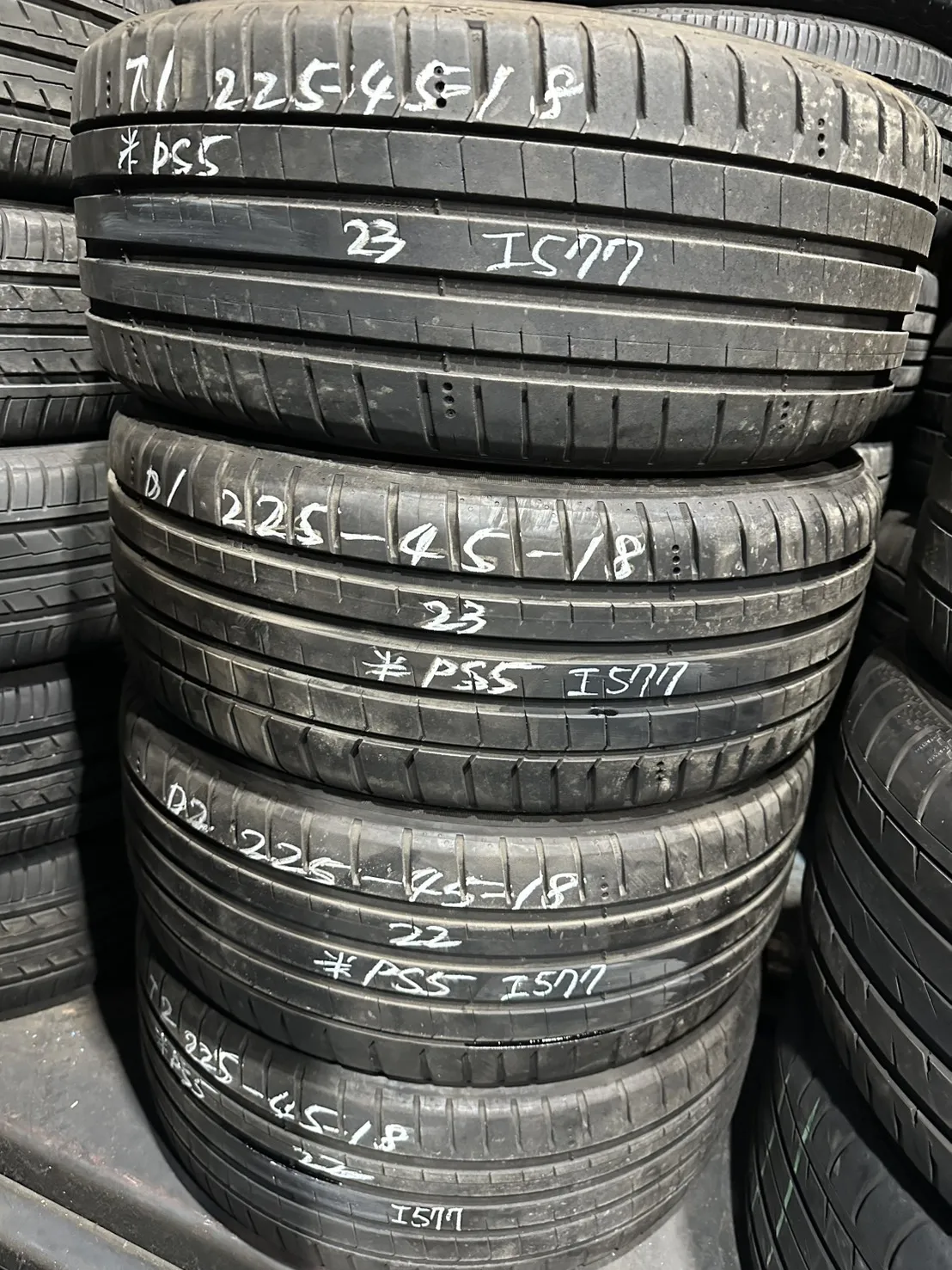 米其林PS5 四條 225–45-18