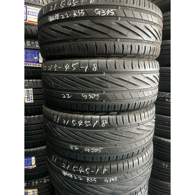 G305優耐陸215-45-18四條6000含工