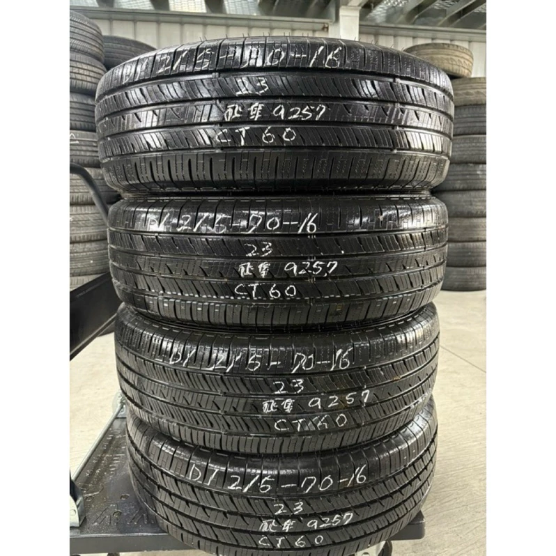 a257飛隼CT60 215-70-16四條6000含裝 9成 23年