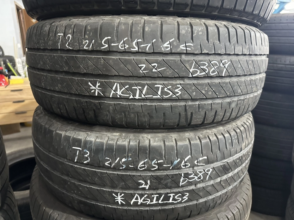 米其林AGILIS3 二條 215-65-16c