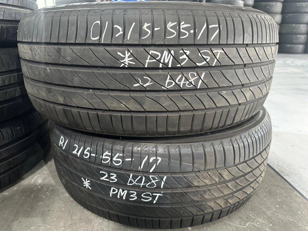 米其林PM3st 二條 215-55-17