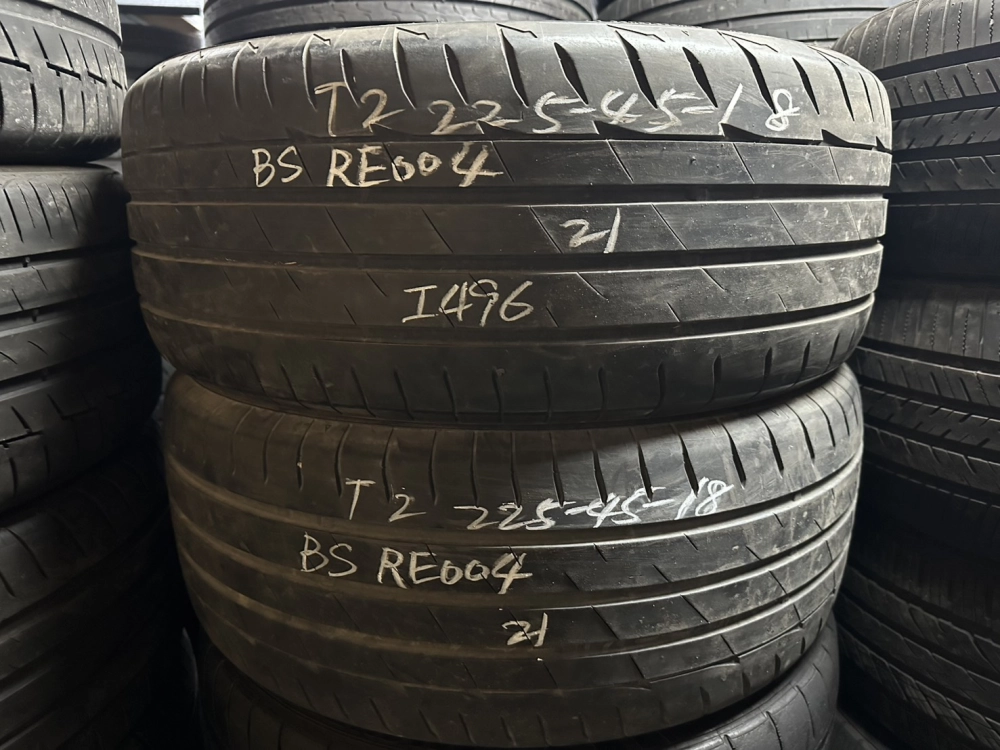 普利司通RE004 二條 225-45-18