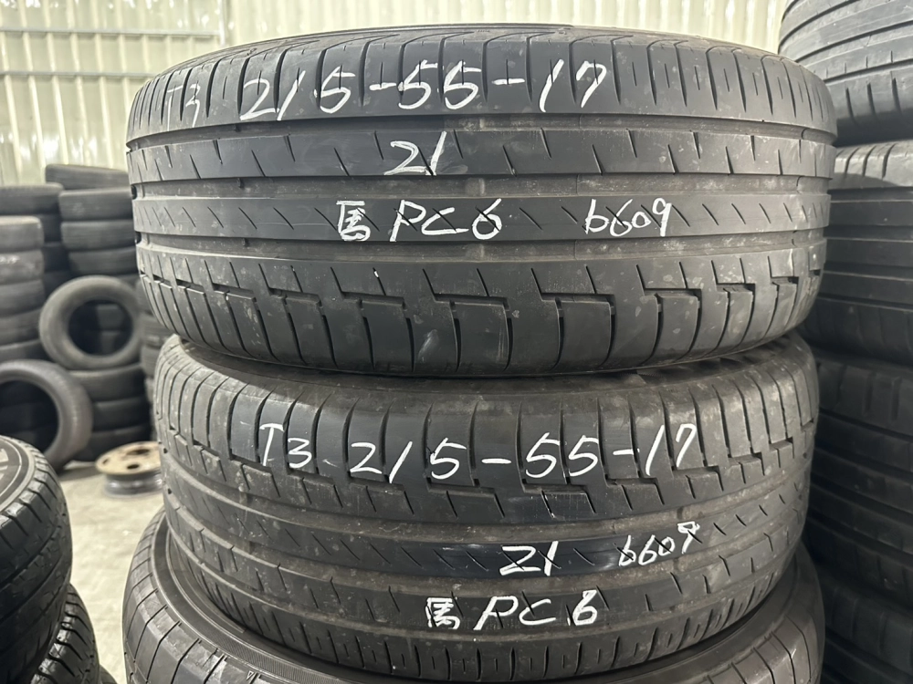 馬牌PC6 二條 215-55-17