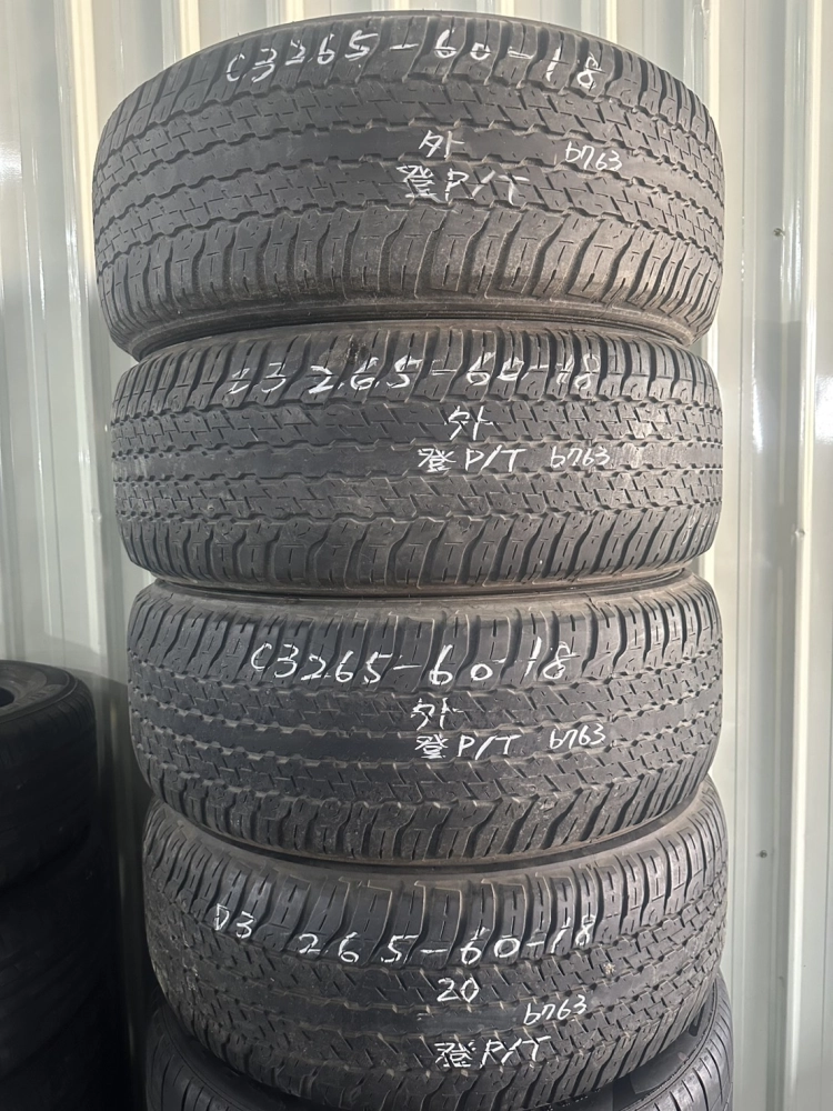 登錄普P/T 四條 265-60-18