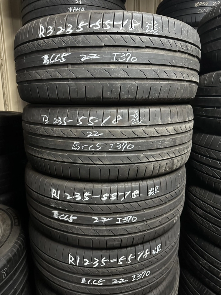 馬牌CC5 四條（上二條淺下二條深） 235-55-18