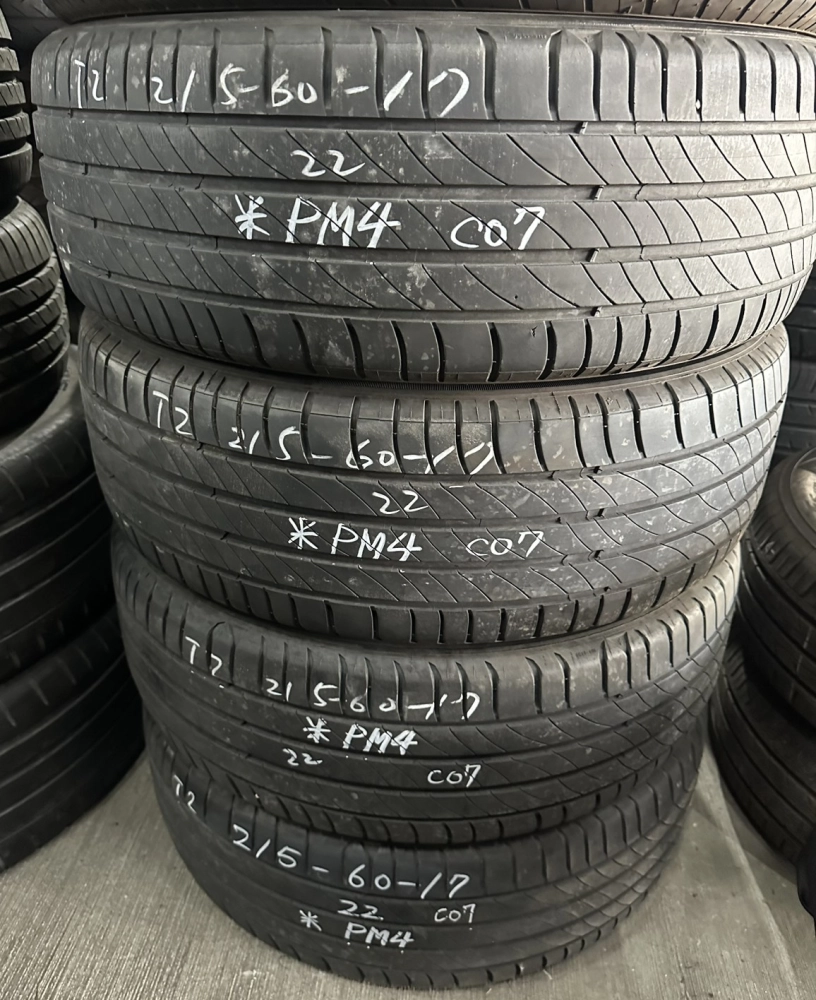 米其林PM4 四條 215-60-17