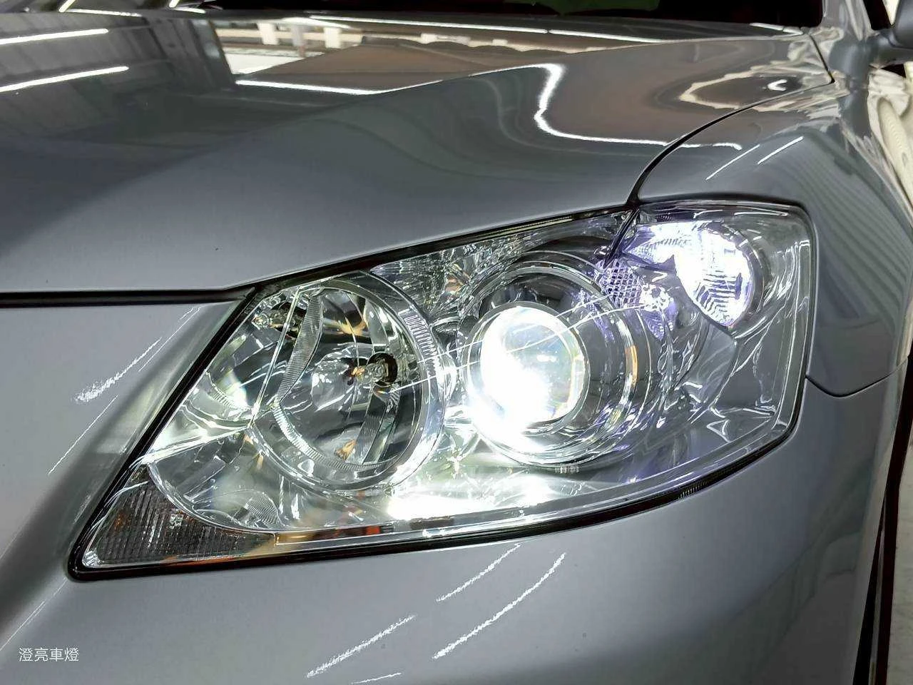 CAMRY 6代HID頭燈升級LED魚眼