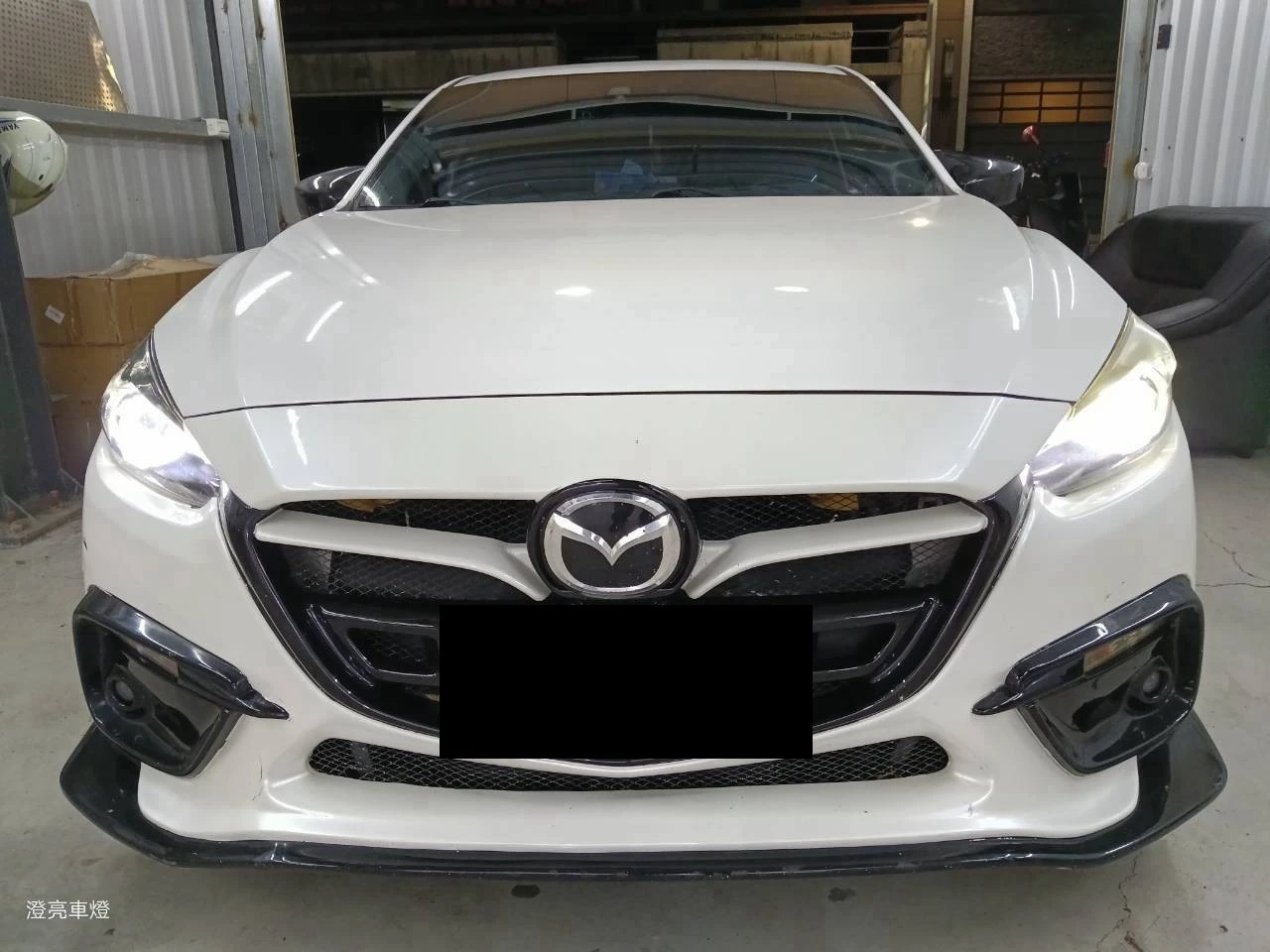 MAZDA 3 魂動 HID頭燈升級LED魚眼