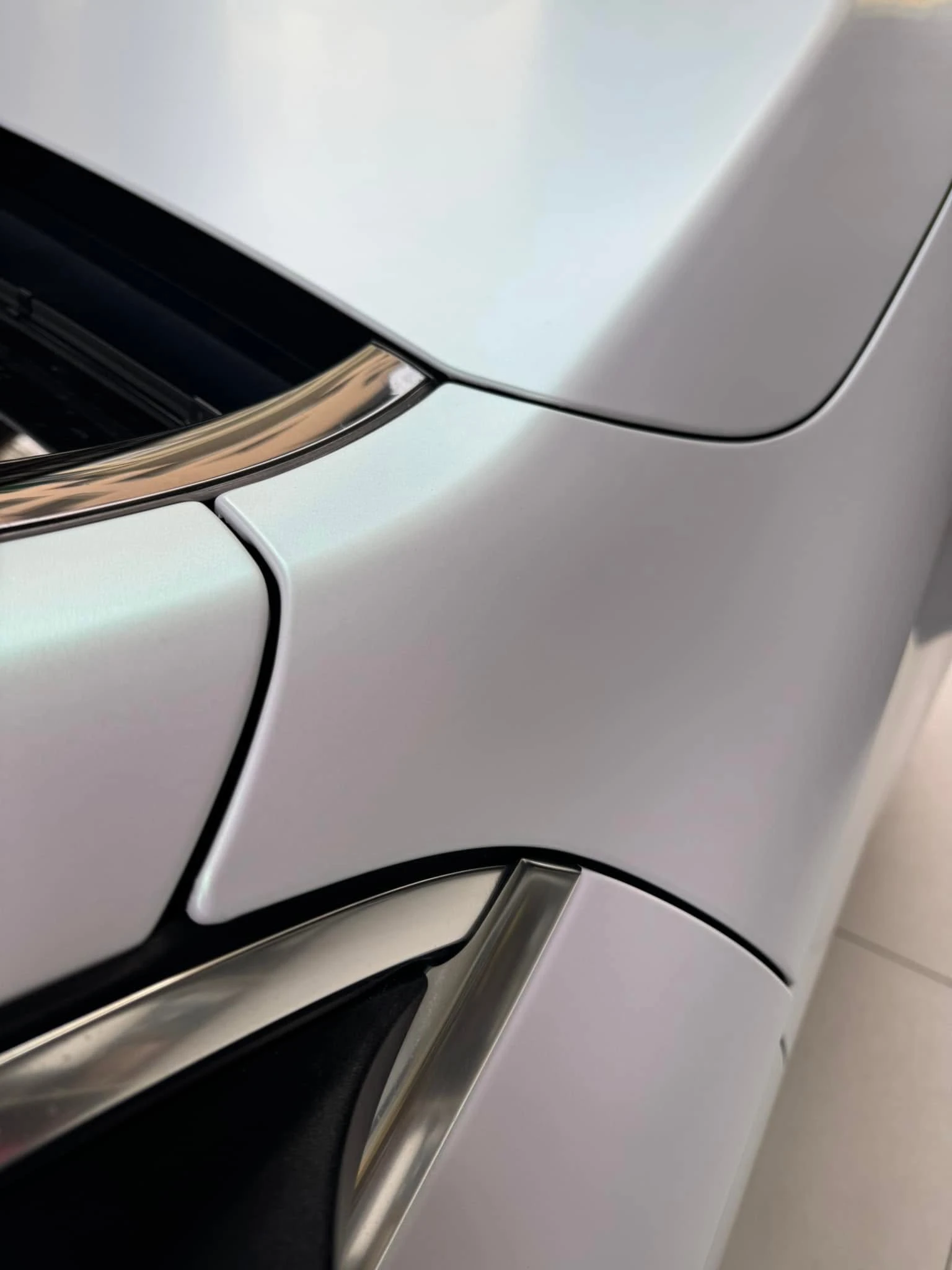 BENZ GLC全車TYONE 品牌TPU材質幻彩曙光白犀牛皮改色膜