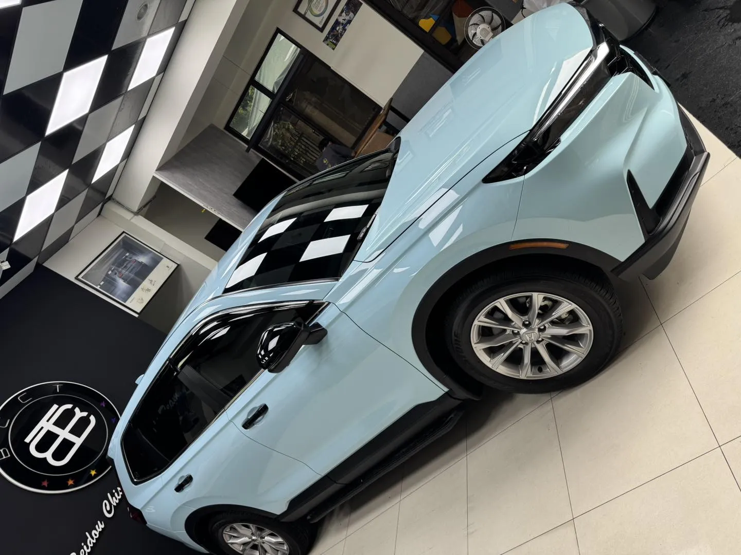 HONDA CRV TPU犀牛皮改色膜