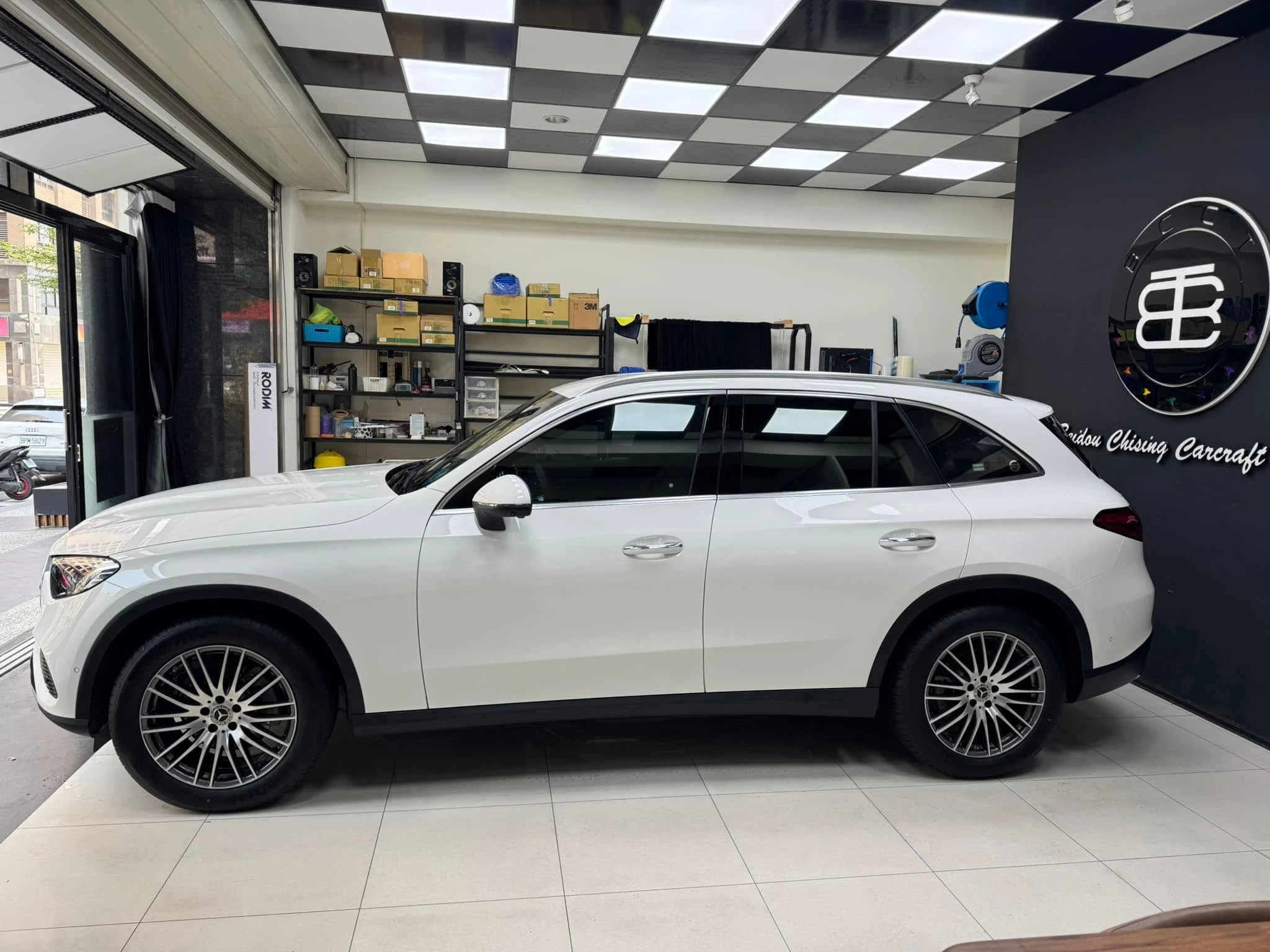 賓士GLC 200新車落地全車德國RODIM巴斯夫ROD-R1 PRO 7mil透明TPU犀牛皮