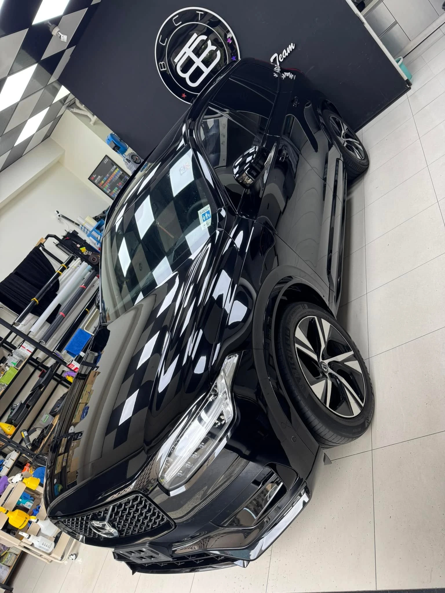 VOLVO XC90全車KSG TPU透明犀牛皮保護膜施工