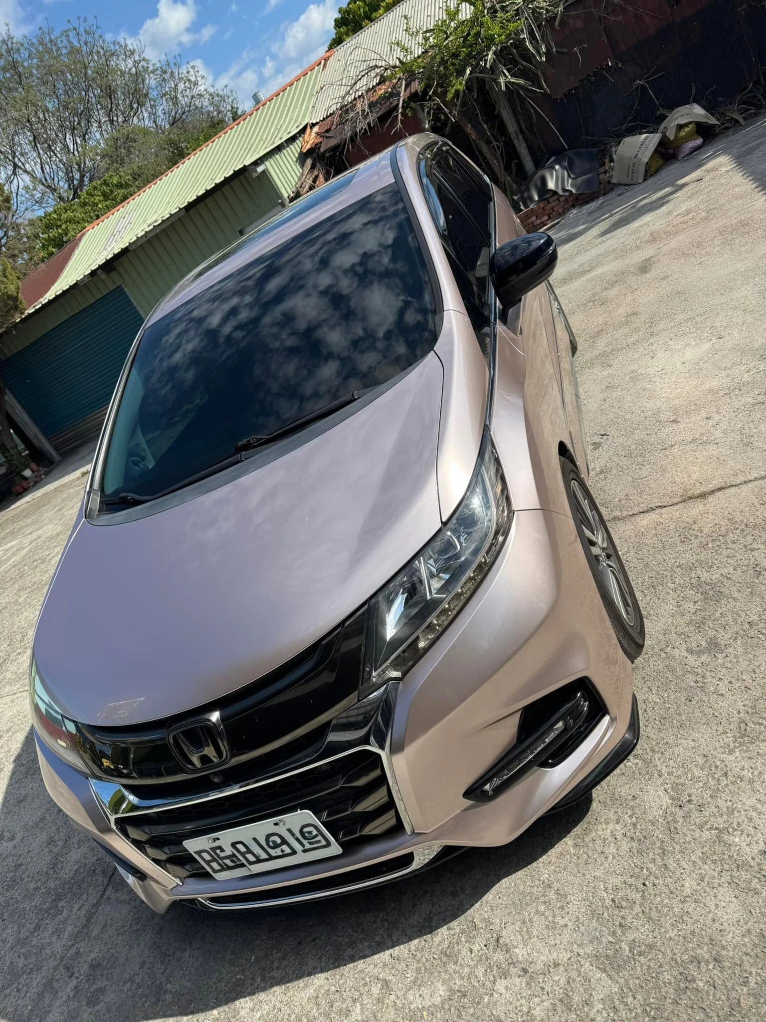HONDA odyssey 全車施工TPU材質,阿卡金？玫瑰金？iPhone金？犀牛皮改色膜
