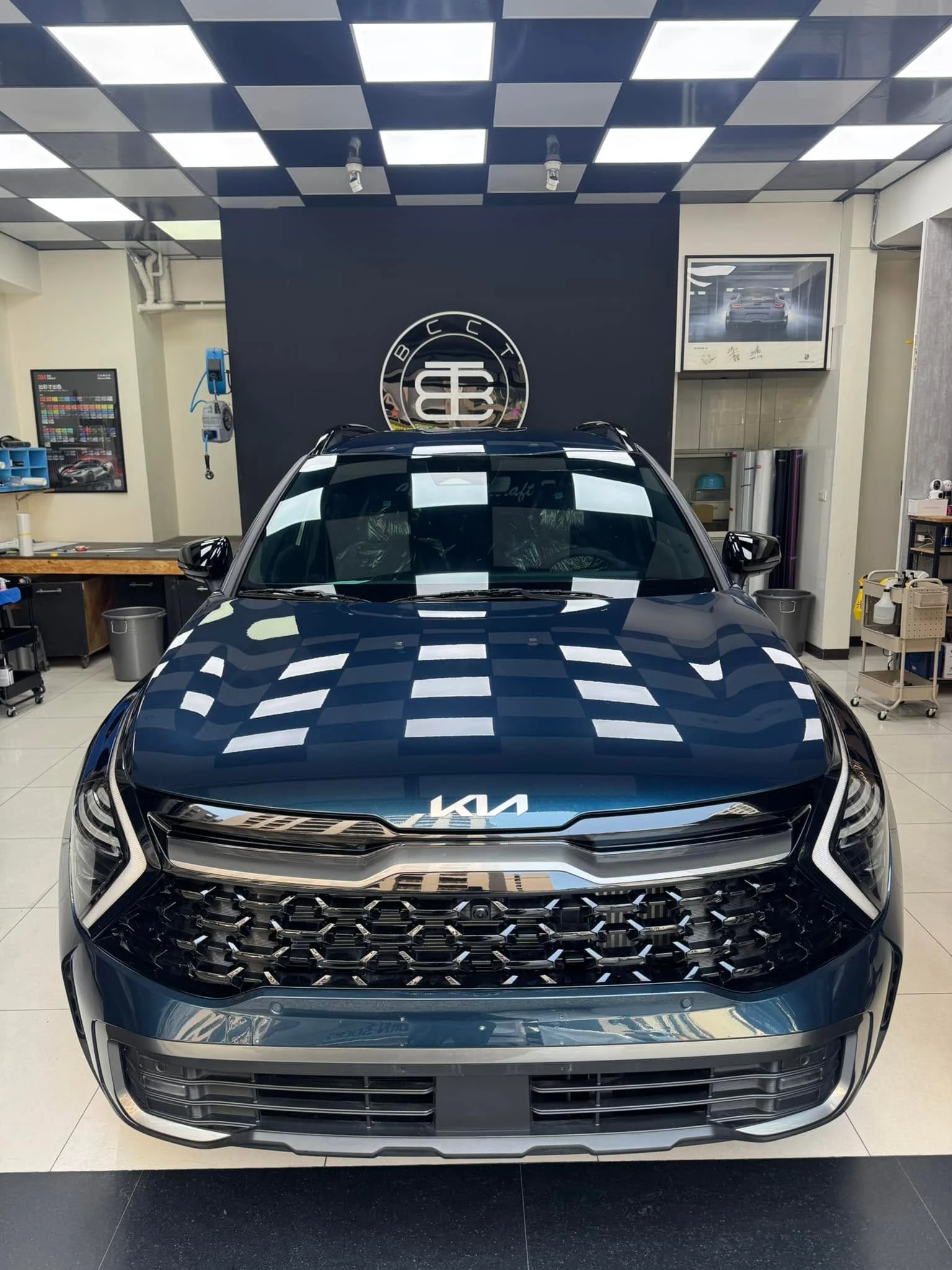 Kia Sportage新車落地全車德國RODIM巴斯夫ROD-R3 PRO 8.5mil透明TPU犀牛皮
