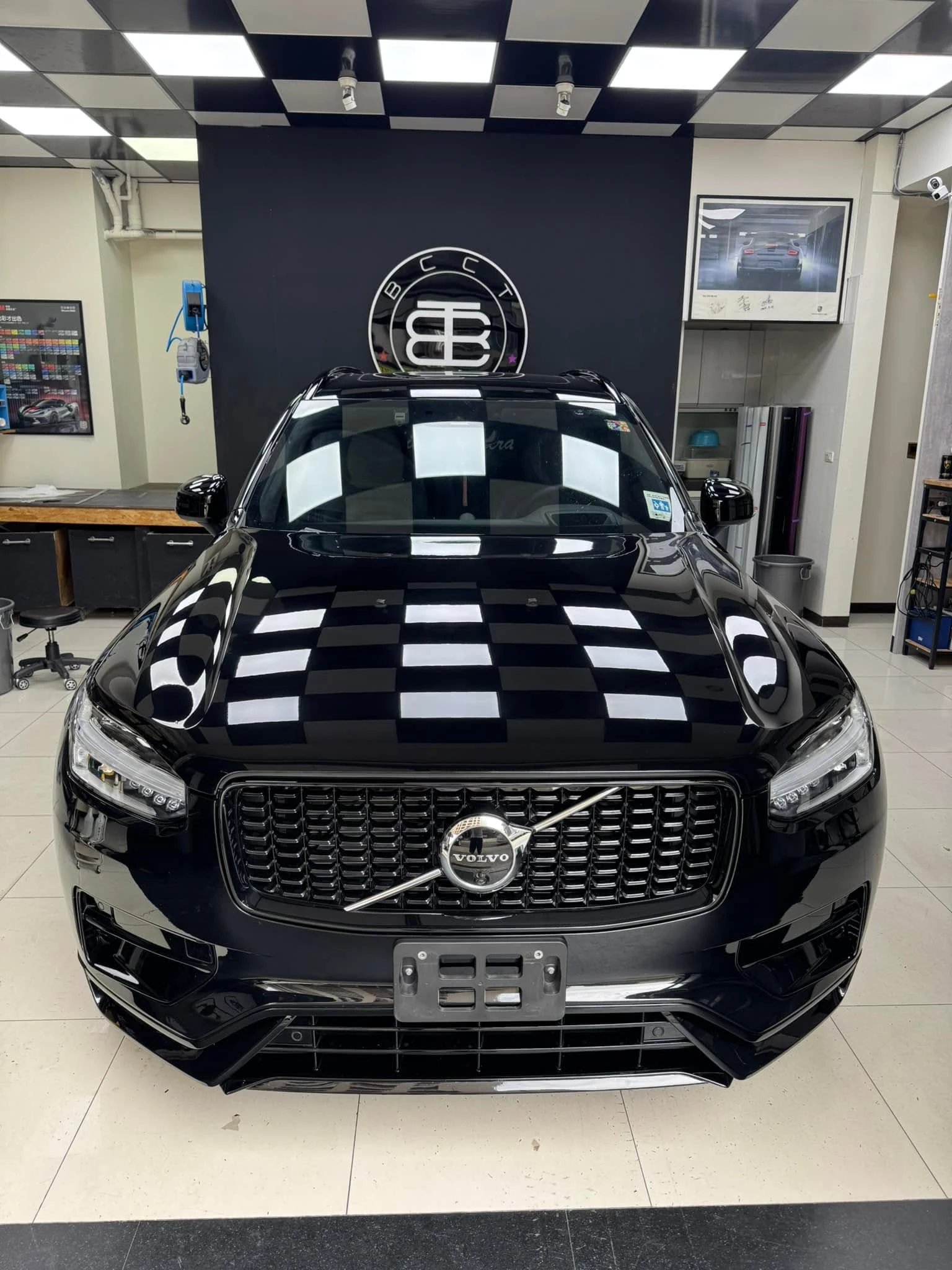 VOLVO XC90全車KSG TPU透明犀牛皮保護膜施工