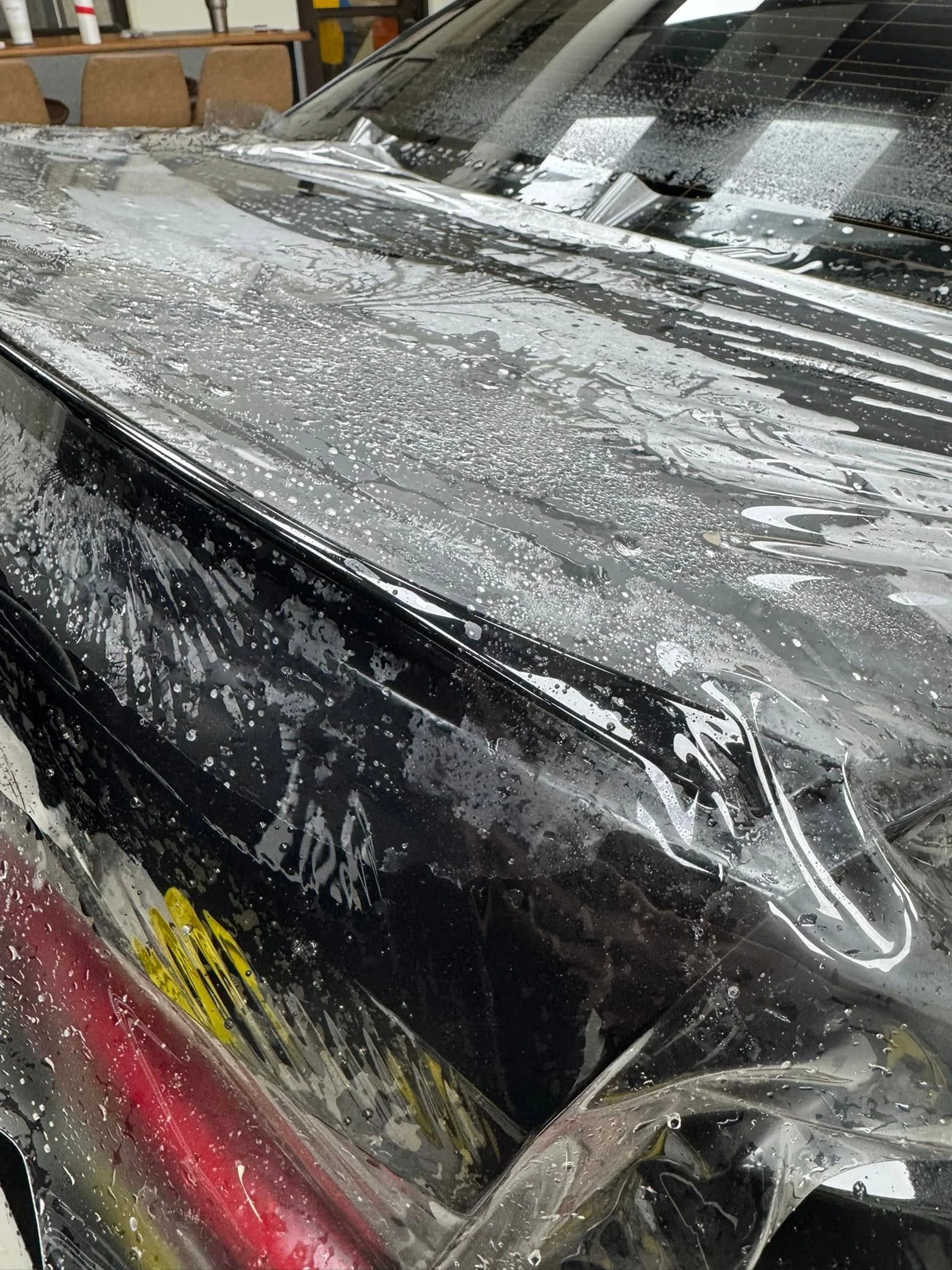BMW26年式G80 M3 Competition M xDrive新車落地立馬全車KSG TPU透明犀牛皮保護膜施工+內裝按鍵.飾板保護膜，後視鏡.尾翼碳纖維貼膜+前擋玻璃保護膜