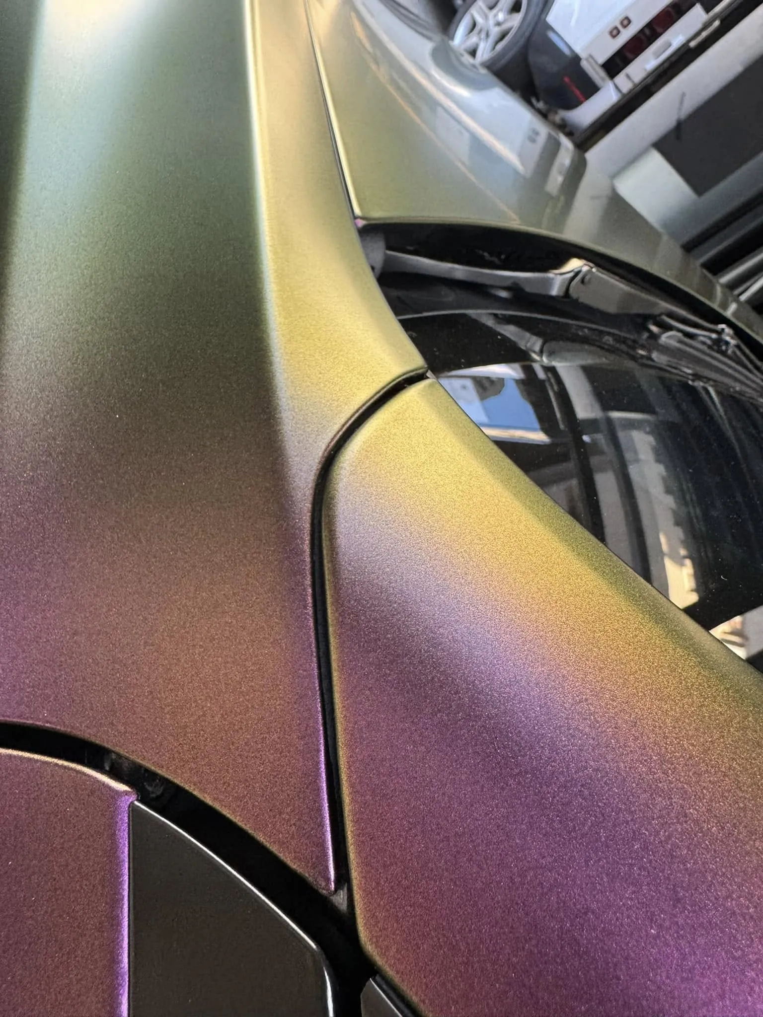 TESLA model3全車XPPF 消光TPU犀牛皮改色膜