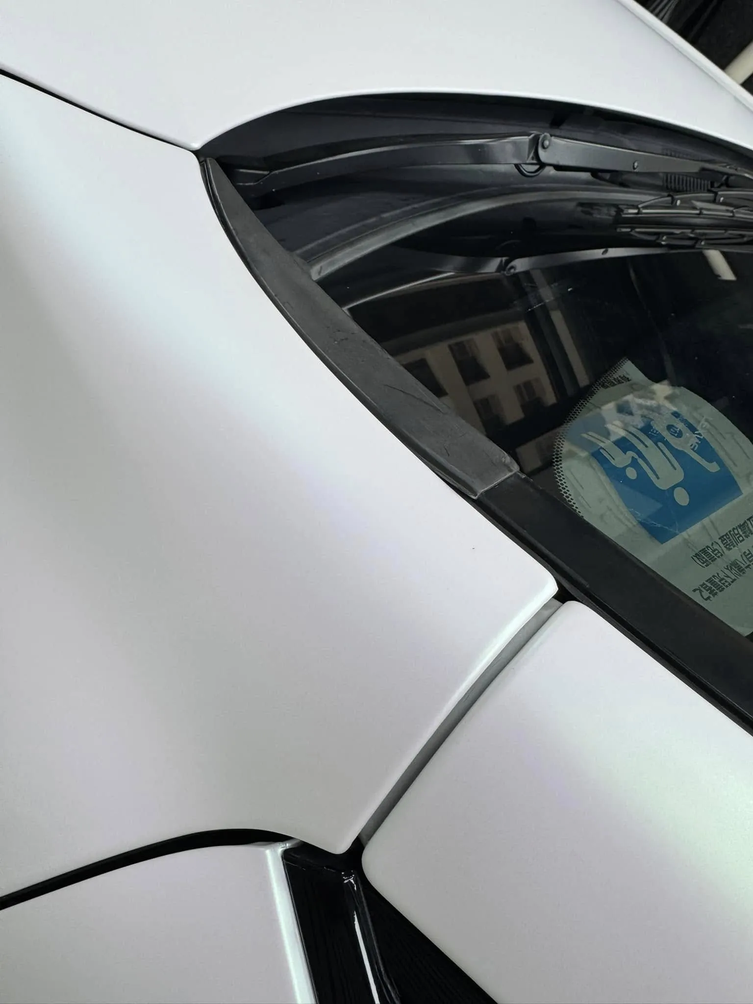 LEXUS NX200全車TYONE 品牌TPU材質幻彩曙光白犀牛皮改色膜