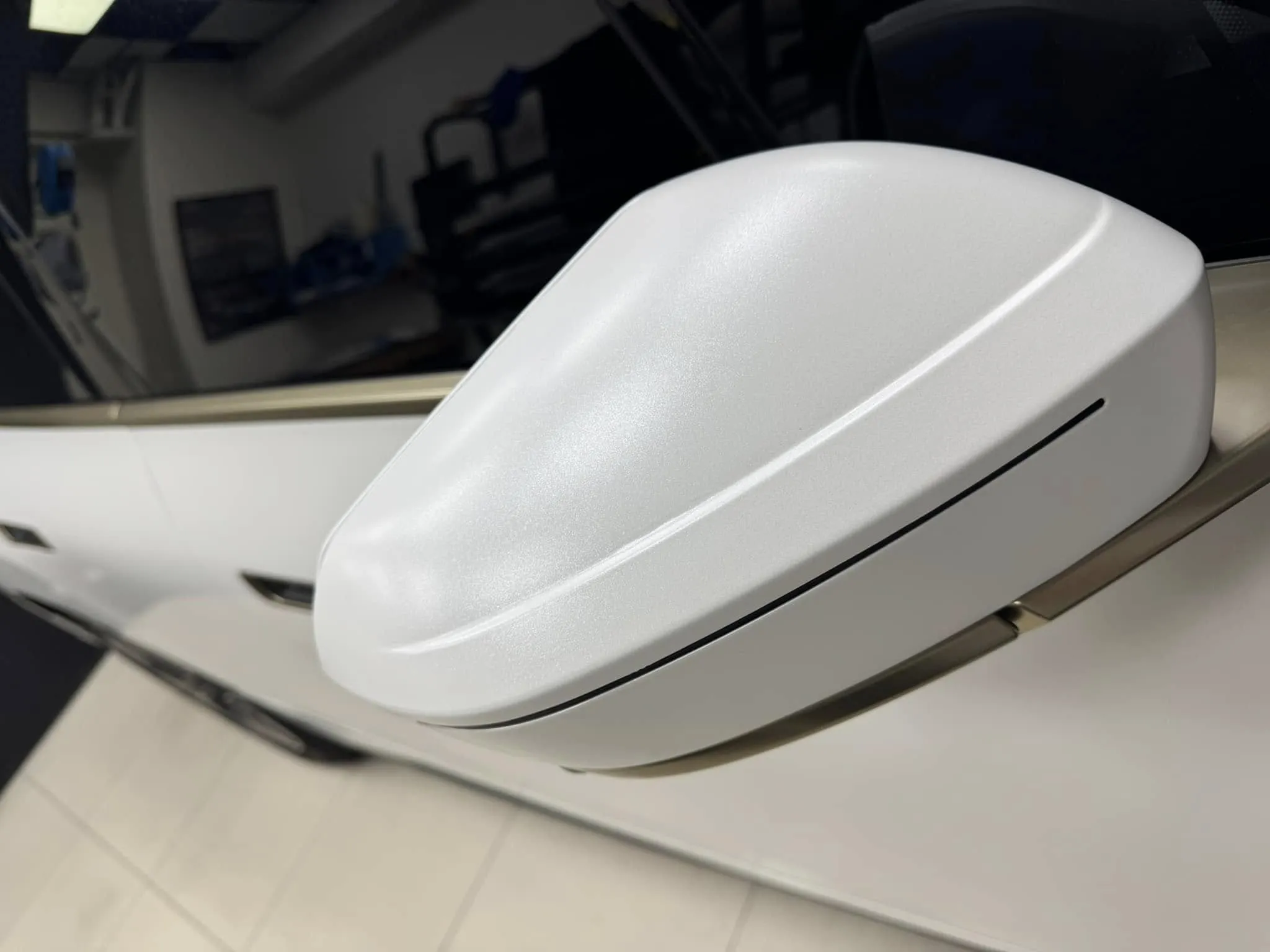 BMW IX全車XPPF 消光珠光白TPU犀牛皮改色膜