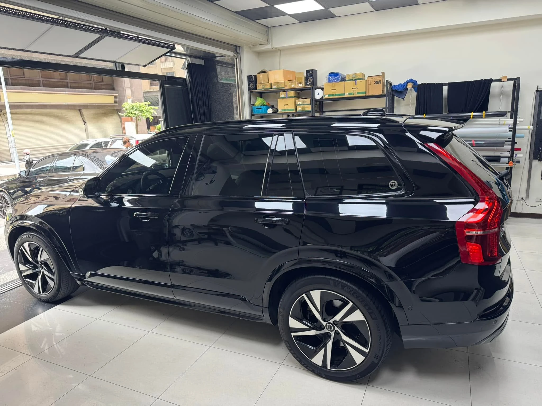 VOLVO XC90全車KSG TPU透明犀牛皮保護膜施工