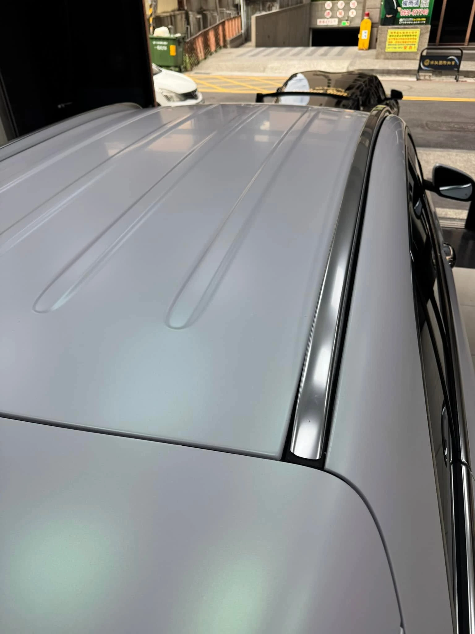 BENZ GLC全車TYONE 品牌TPU材質幻彩曙光白犀牛皮改色膜