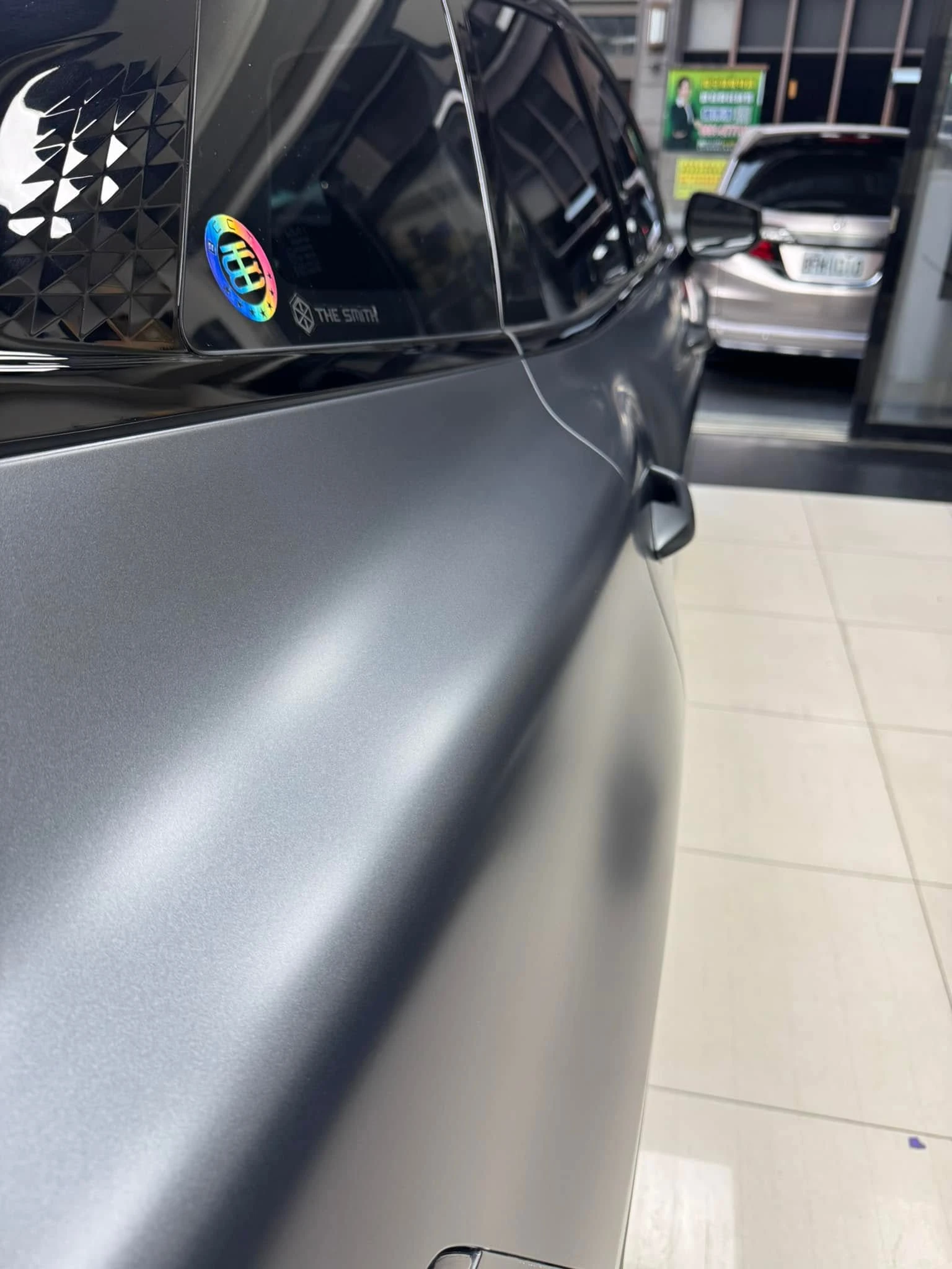 Kia Sportage原廠消光灰新車落地全車KSG消光TPU犀牛皮, 堅持純手工無使用化學添加物施工，貼好貼滿