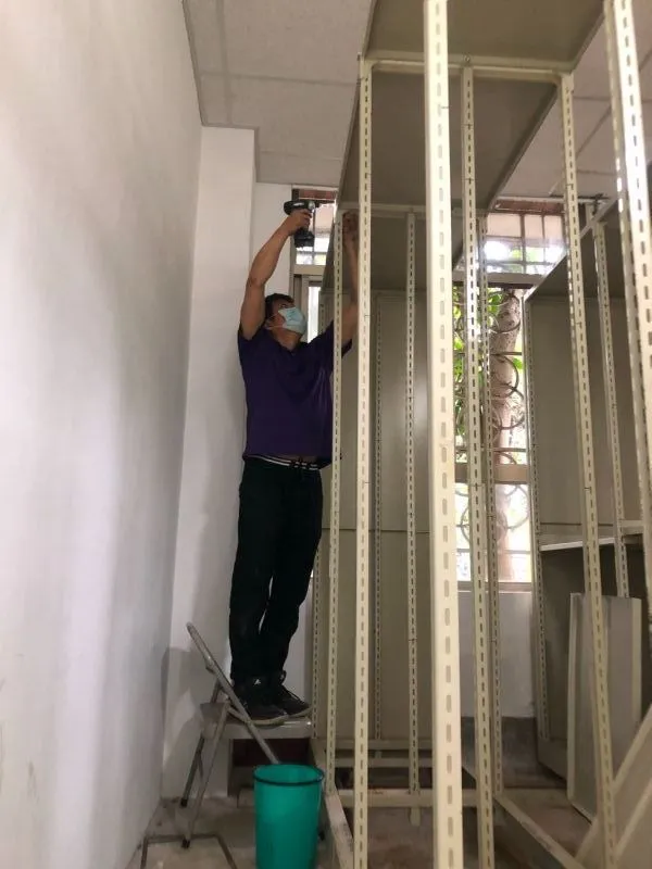大型資料庫搬遷(含鐵架)-台北市長安國小