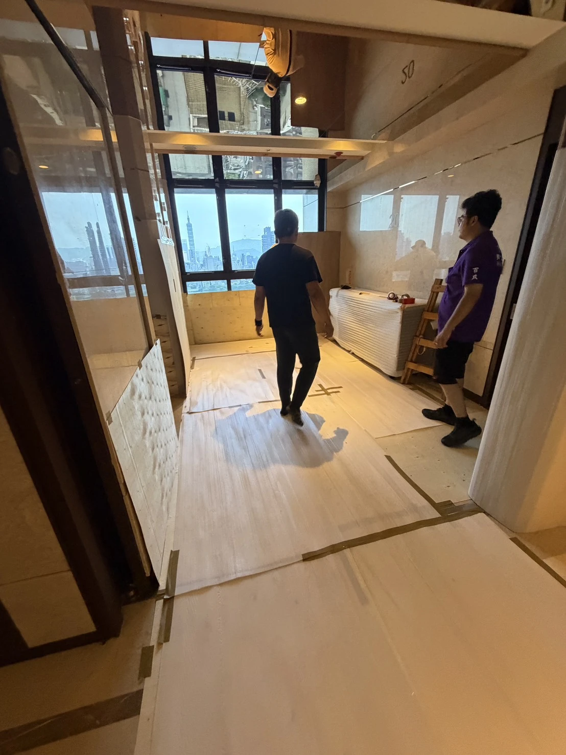 豪宅搬運前的保護｜搬家實績｜台北搬家公司｜台北搬家推薦