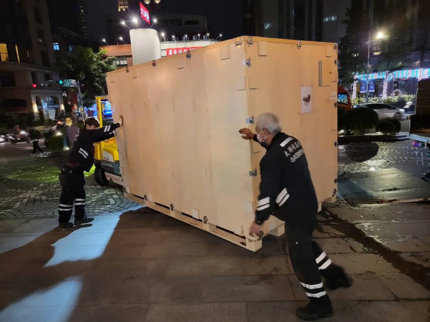 商場樂高裝置搬遷
