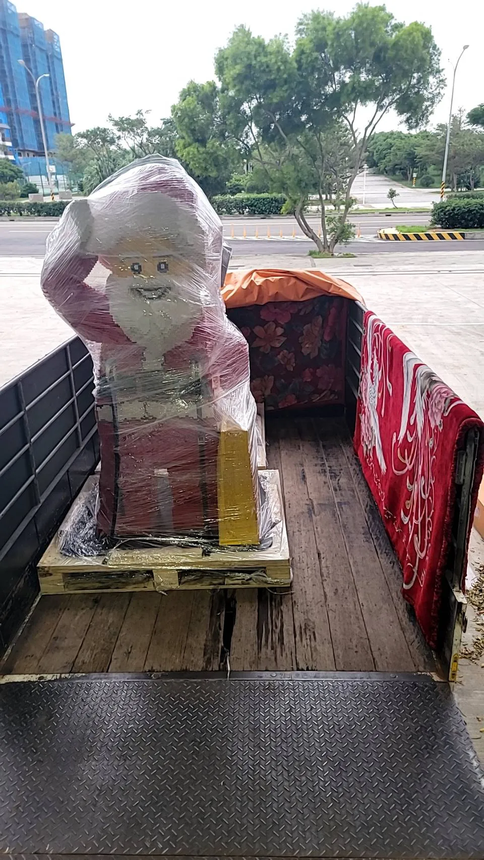 商場樂高裝置搬遷