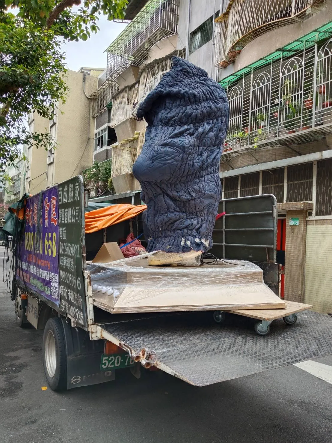 台北市政府大型玩偶搬運｜搬家實績｜台北搬家公司｜台北搬家推薦