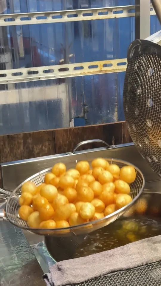 今天來朝聖新竹超紅的地瓜球『 熊太地瓜球 』