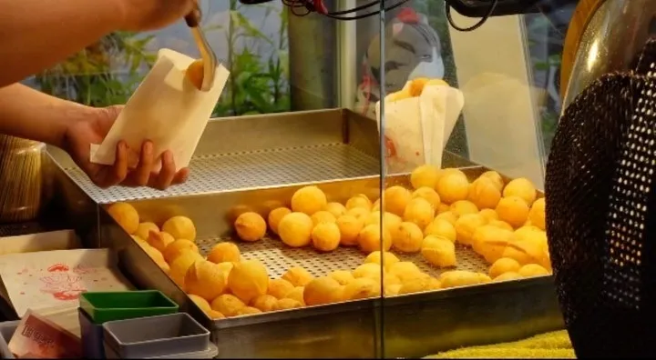 熊太地瓜球評價很高，也是斗南新的排隊美食