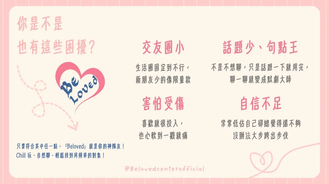 致可愛又怕受傷的你，這次把自信交給 Beloved