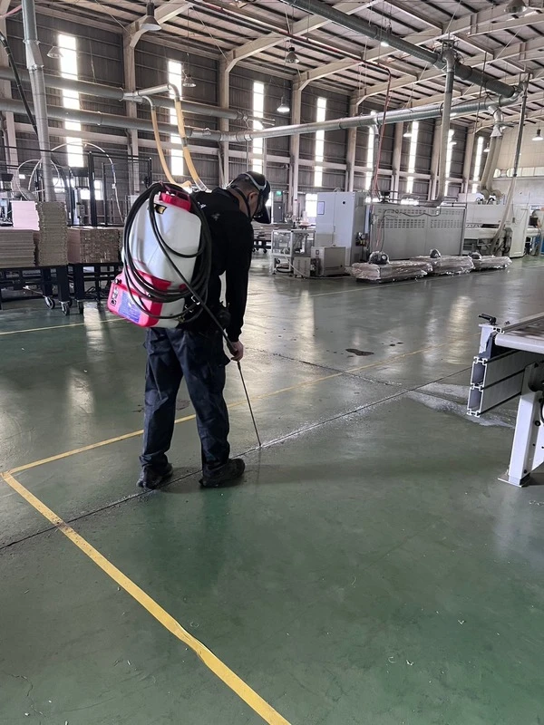 台中九灃興業廠區-白蟻防治 | 台中工廠病媒防治、大雅區除白蟻、中部除白蟻推薦