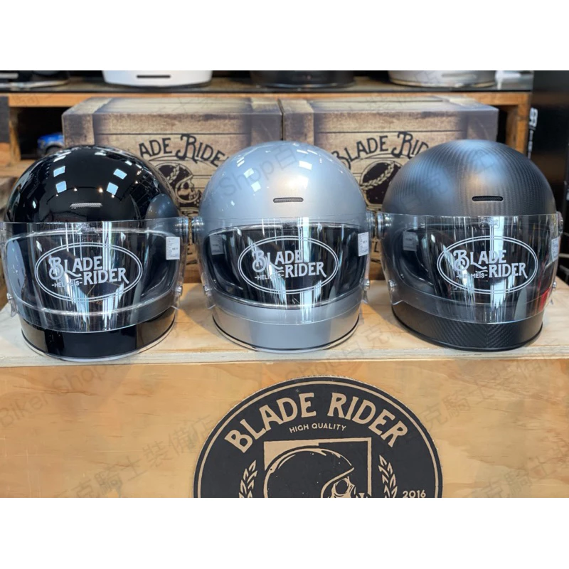 台灣Blade Rider二代樂高復古帽 全罩帽 通勤帽 美式 手工車 偉士牌