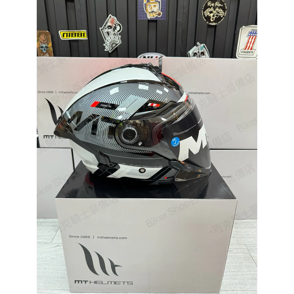 新版 西班牙MT HELMET COSMO SV星際3/4罩安全帽 騎士帽 通勤帽 內墨片
