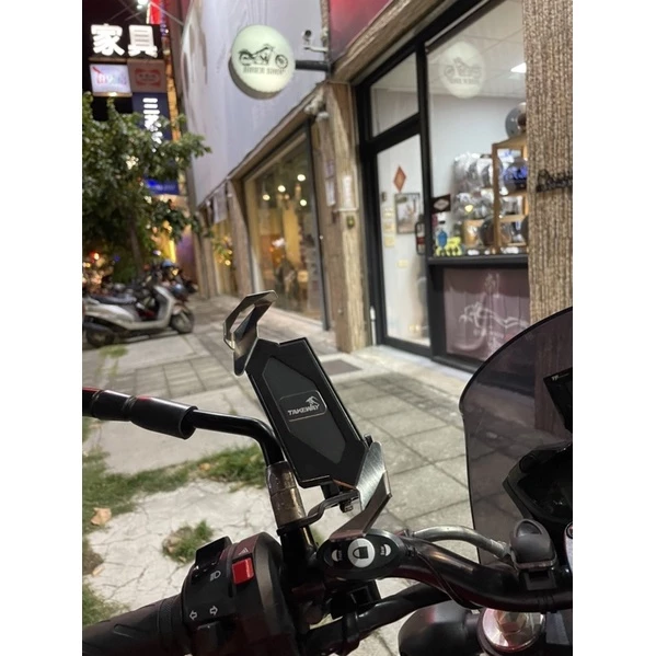 黑準Takeway Z手機架 磁浮減震 後照鏡款 鋁合金 摩托車手機架 二代逆磁浮 雙磁浮